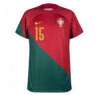Camiseta Portugal Rafael Leao #15 Primera Equipación Replica Mundial 2022 mangas cortas